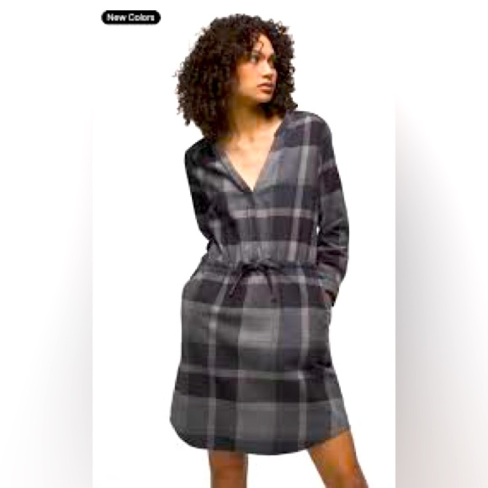 prAna Loop to Pines Dress in Charcoal.  NWT XS.  P2P 19.5”